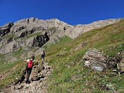 Salendo al Passo del Gries